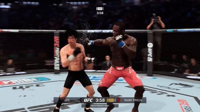 UFC 5 | Bruce Lee VS Ovince Saint Preux | PS5 смотреть онлайн