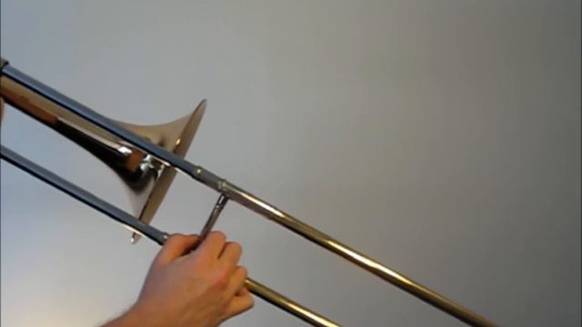 Learn to play C major scale on trombone смотреть онлайн