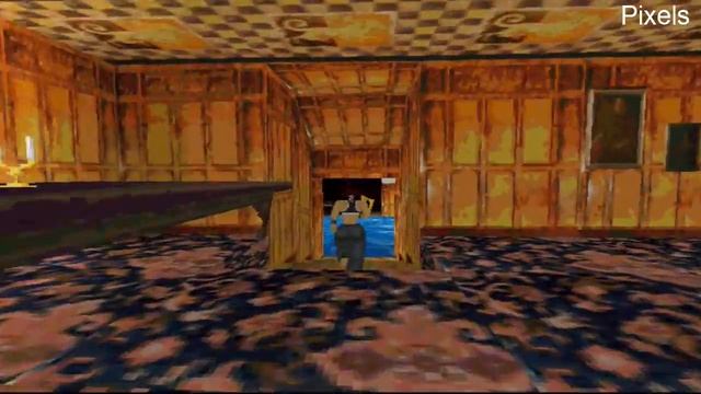 Старые компьютерные игры DOS для 3dfx Voodoo: Tomb Rider 3Dfx - 1996 год.