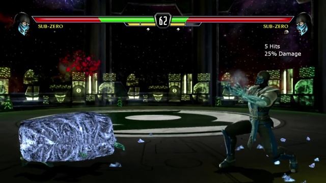 САБ-ЗИРО ПРОТИВ ВСЕХ - Mortal Kombat VS DC Universe - Sub Zero arcade ladder (All Fatalities) смотреть онлайн