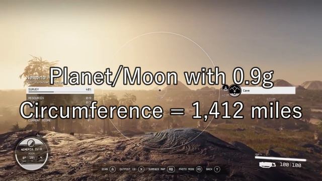 Starfield's Planets: How Big Are They and How Long to Walk Around? смотреть онлайн