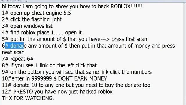 how to hack roblox with cheat engine 5.5!!!! смотреть онлайн