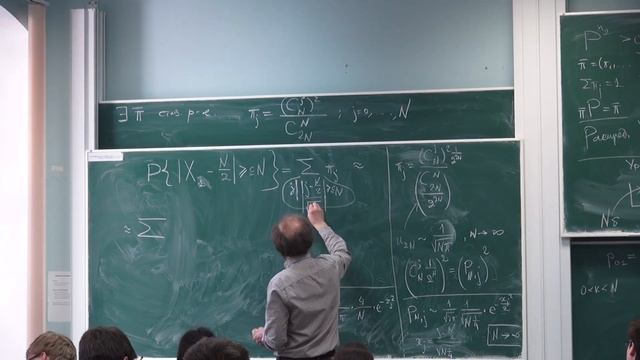 Лекция 11 | Дискретная теория вероятностей | Юрий Давыдов | Лекториум смотреть онлайн