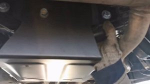 Монтаж защиты картера на Хундай Крета 2021 года