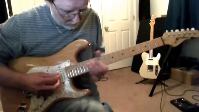 Slow Smokey Groove - Jeff Beck - Guitar Solo - G&L - Tonelab ST смотреть онлайн
