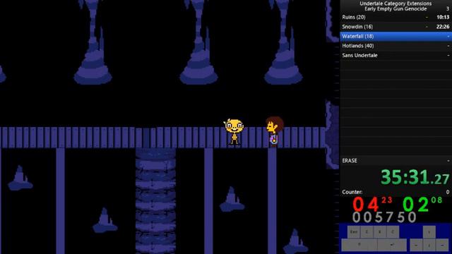 Undertale Early Empty Gun Genocide in 1:10:58 смотреть онлайн
