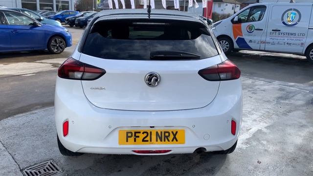 Vauxhall Corsa | 1.2 Griffin Edition 5dr | White Jade | PF21NRX смотреть онлайн