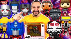 РОБОТЫ FUNKO POP! ПАПА РОБ И ТРАНСФОРМЕРЫ И КЛОНЫ STAR WARS - СБОРНИК!