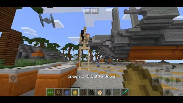 БОЕВОЙ ДРОИД B-1 В MINECRAFT PE смотреть онлайн