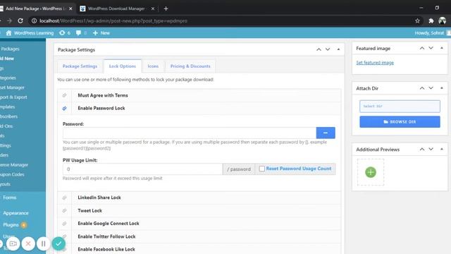 How To Create Password Protected Downloadable Files in WordPress - WordPress Download Manager смотреть онлайн