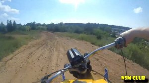 Первый ПРОДУБАС на самодельном ИЖ Планета Кросс-Эндуро