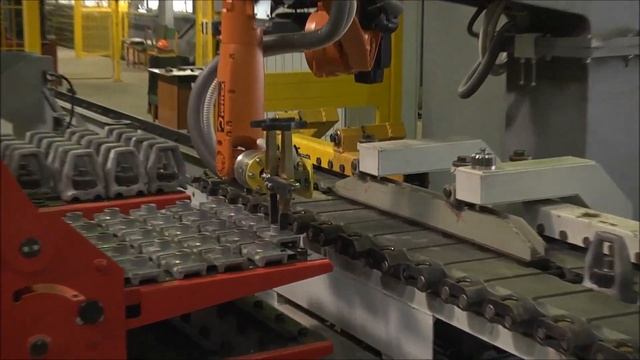 Production of tank tracks Производство танковых гусениц смотреть онлайн