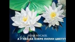 Дворовая песня под гитару.- А у нас на  озере, лилии цветут.mp4