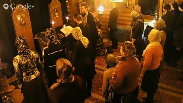 Служба в Знаменском Храме г.Киева 24.02.2015 смотреть онлайн