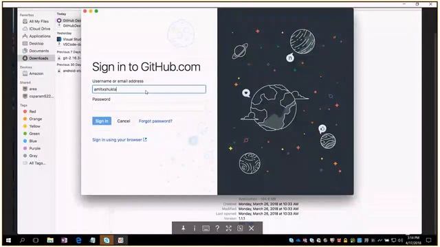 GitHub Git Commands Git Desktop Installation MacOS (Part 3) смотреть онлайн