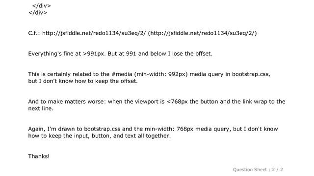HTML : Twitter Bootstrap 3.0 - centered search box смотреть онлайн