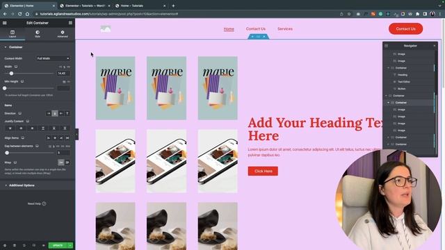 VERTICAL LOOPING CAROUSEL in Elementor - Flexbox Container Edition смотреть онлайн