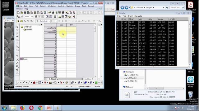 How to calculate Grain size using using ImageJ | Quick & Easy Histogram смотреть онлайн