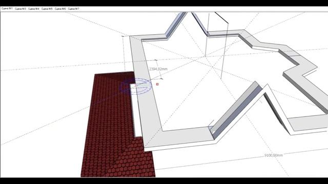 Кровля в 3Д если нет проекта. смотреть онлайн