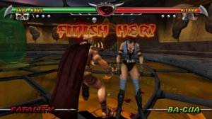 Mortal Kombat Unchained [PSP] - Shao Kahn Fatalities