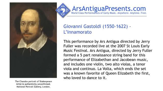 Giovanni Gastoldi (1550-1622) - LInnamorato смотреть онлайн