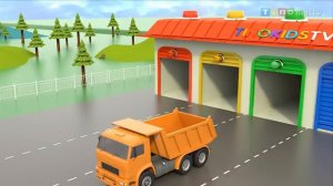 Экскаваторы-бурильщики и фрезерные машины для детей | Строительство объездных дорог