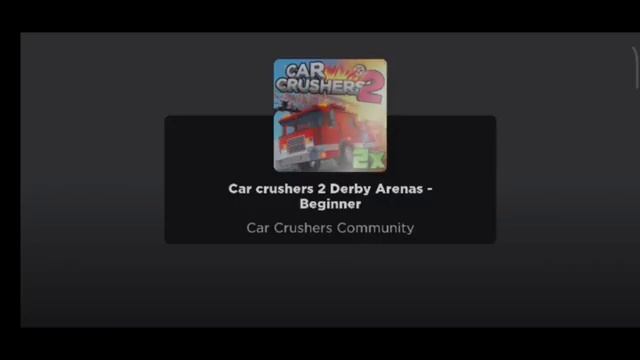 ОБНОВЛЕНИЕ в Car Crushers 2! Первый раз СРАЗИЛСЯ в Дерби Арена в Car Crushers 2 Roblox! смотреть онлайн