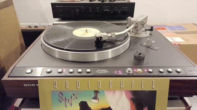 SONY PS-B80 playing STYX "Cornerstone" | Audiophile Series | HQ Lossless | Side 1 part 2 смотреть онлайн