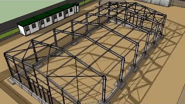 SketchUp Steel Warehouse From The Ground Up смотреть онлайн
