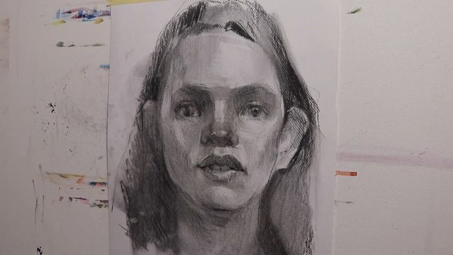 How to paint a Woman face, oil sketch #12 смотреть онлайн