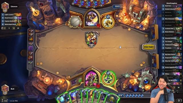 WINNING with AUTO COMPLETED DECKS?! | Odd Warlock | Rastakhan's Rumble | Hearthstone смотреть онлайн