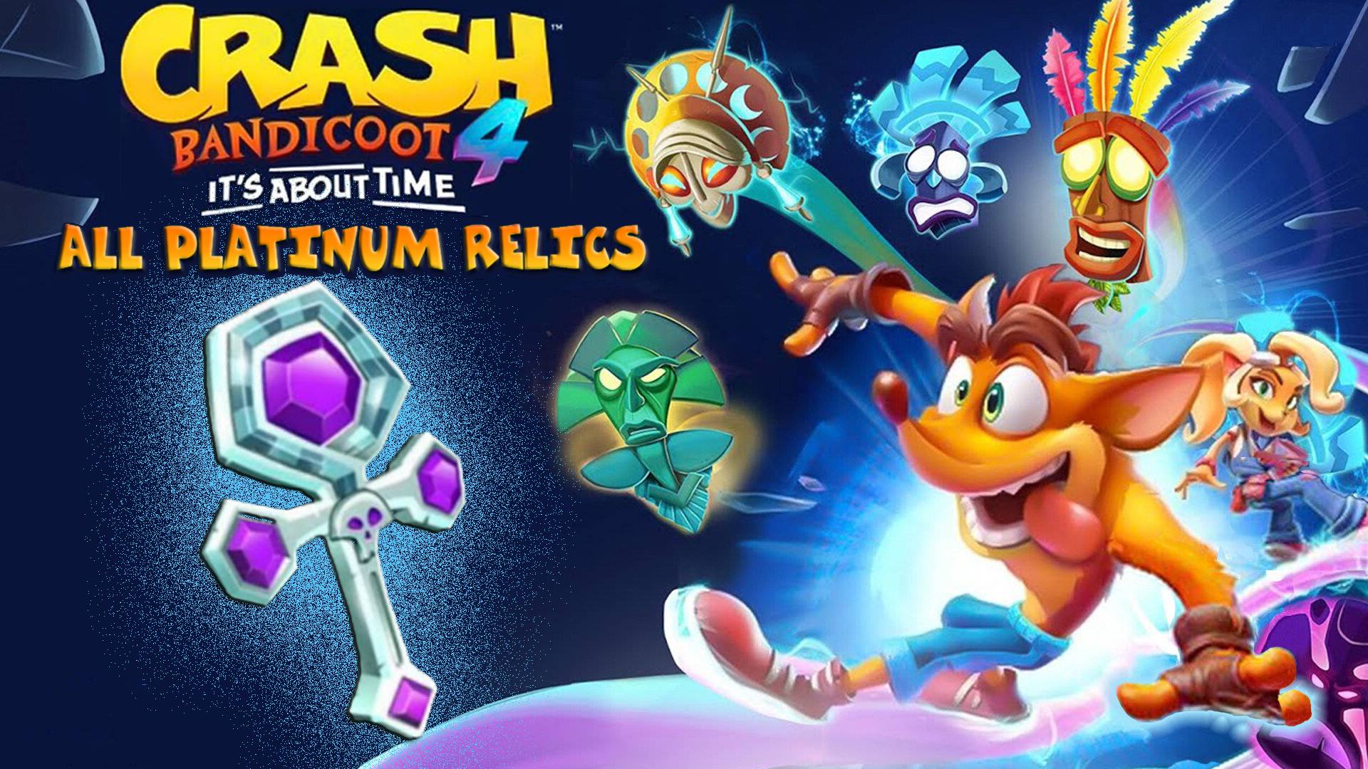 Crash Bandicoot 4. All Platinum Relics (SpeedRun) смотреть онлайн