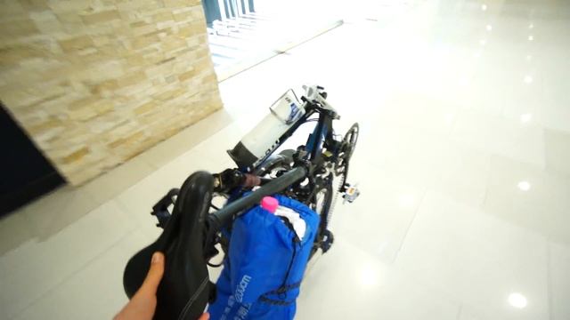 Dahon type folding bike - roll folded. Langtu KY8.2 смотреть онлайн
