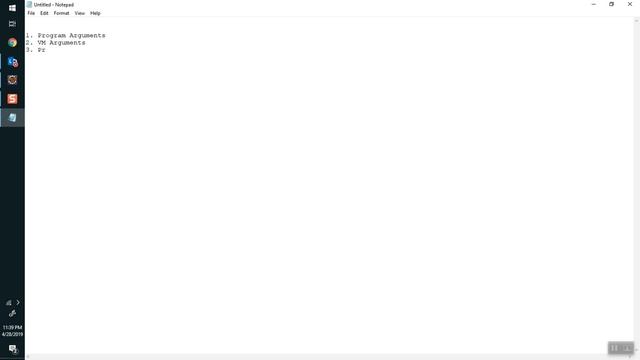 Java Properties Part 1 Using Program Arguments and VM Arguments смотреть онлайн