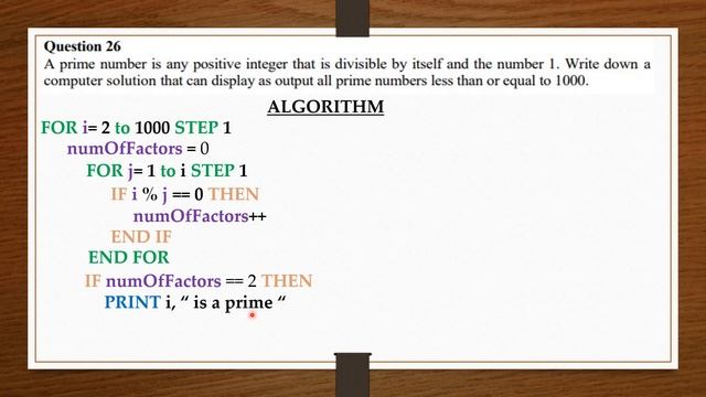 All Prime Numbers less than or equal to 1000 in C++ || With Algorithm смотреть онлайн