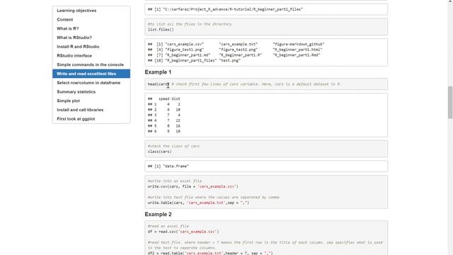 1.4: Write and read excel/text files смотреть онлайн