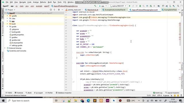 PEMROGRAMAN JARINGAN | Firebase In App Messaging смотреть онлайн