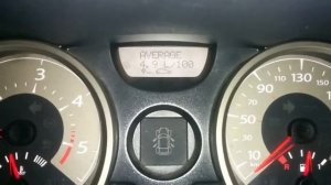 Stuck message «Replace card battery» on  Renault Megane 2