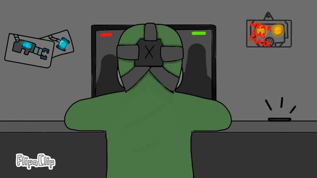 ТИПИЧНЫЙ ДЕНЬ ЗАДРОТА - Анимация (FlipaClip) смотреть онлайн