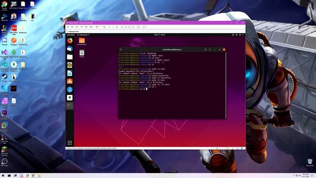What does sudo rm -rf /* do to modern Linux смотреть онлайн