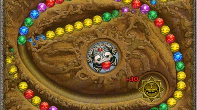 Zuma Deluxe ИГРА ДЕТСТВА. смотреть онлайн