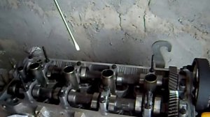 Регулировка клапанов Geely MK CK ,  устанавливаем шайбу