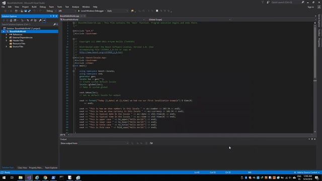 Boost Demo vcpkg смотреть онлайн