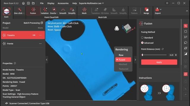 3D Scanning with Revopoint Mini - Preview video смотреть онлайн