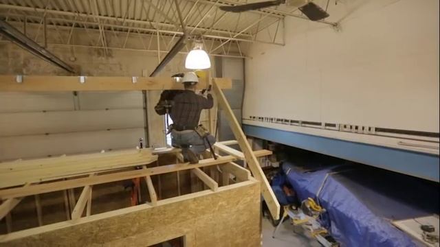 How To Install A Ridge Board & Rafters // Roof Framing Part 4