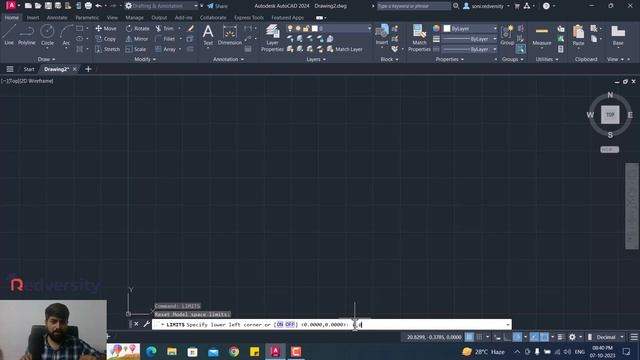 How to Set Units and Limits in AutoCAD 2024? | AC004 | Redversity Skills смотреть онлайн