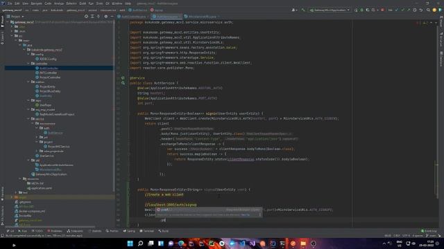 Microservice communication in Spring Webflux смотреть онлайн