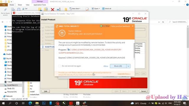 How To Install Oracle Database 19c on Windows 10 || Hadi Educational Institute смотреть онлайн