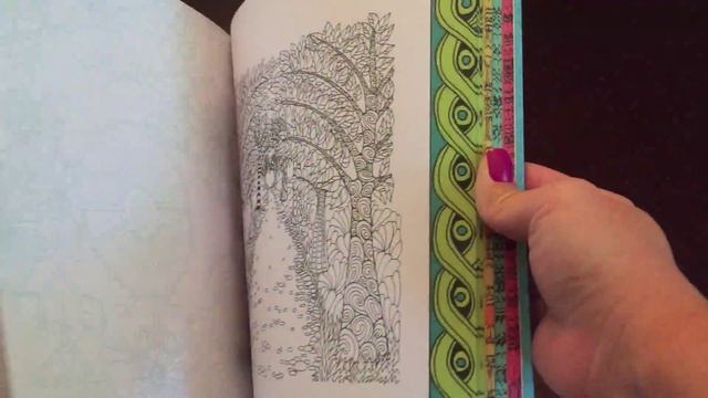 Color Me Calm - Adult Coloring Book Flip Through смотреть онлайн