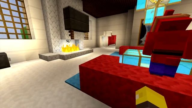 Minecraft Wii U - Nintendo Fun House - New Mansion Tour! [16] смотреть онлайн